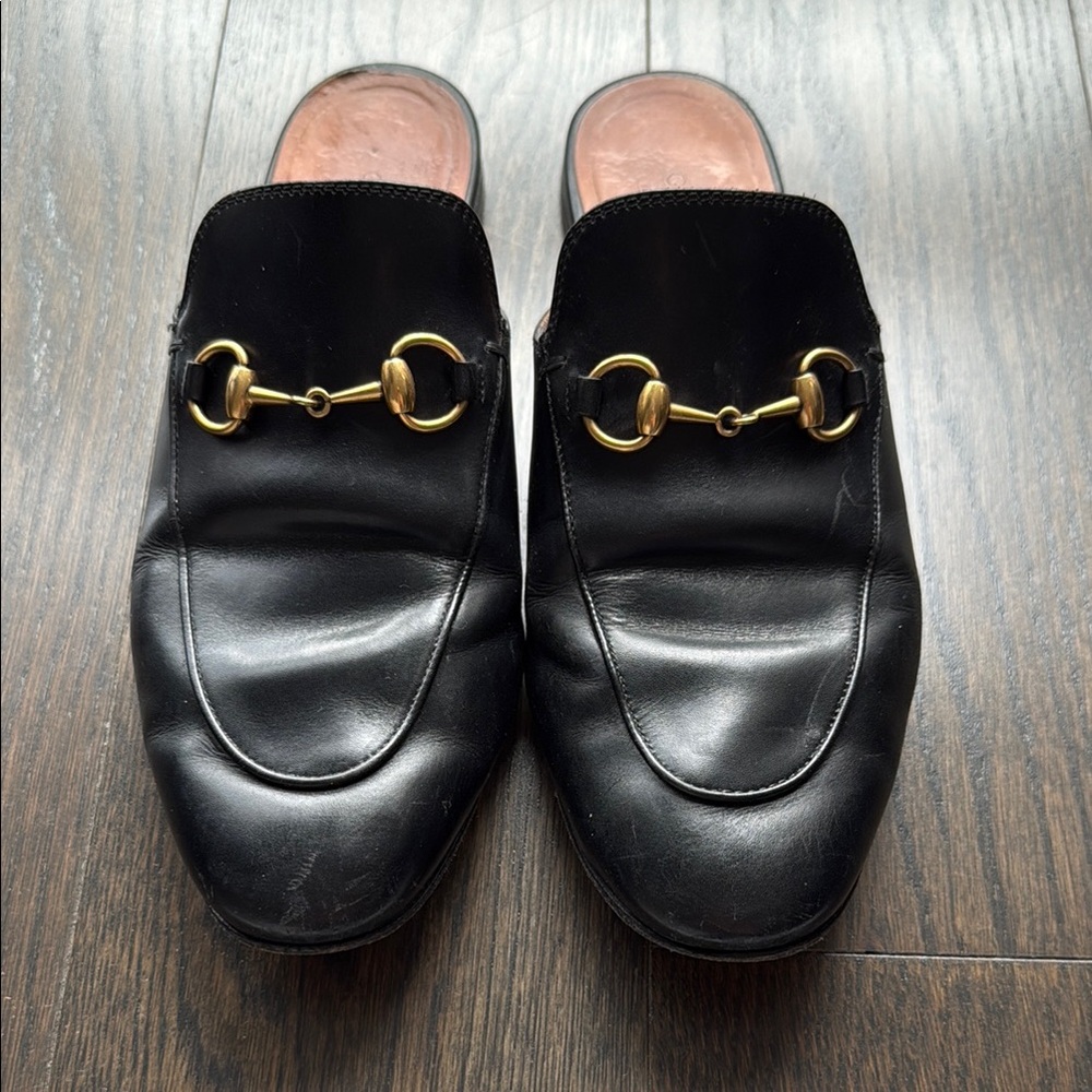 Gucci Women's Princetown slipper Black Size 7.5